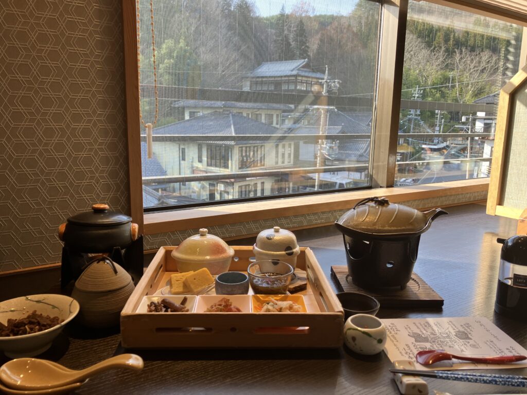 別所温泉、植松屋旅館の朝食　都会・田舎アキラ美味いもん放浪記