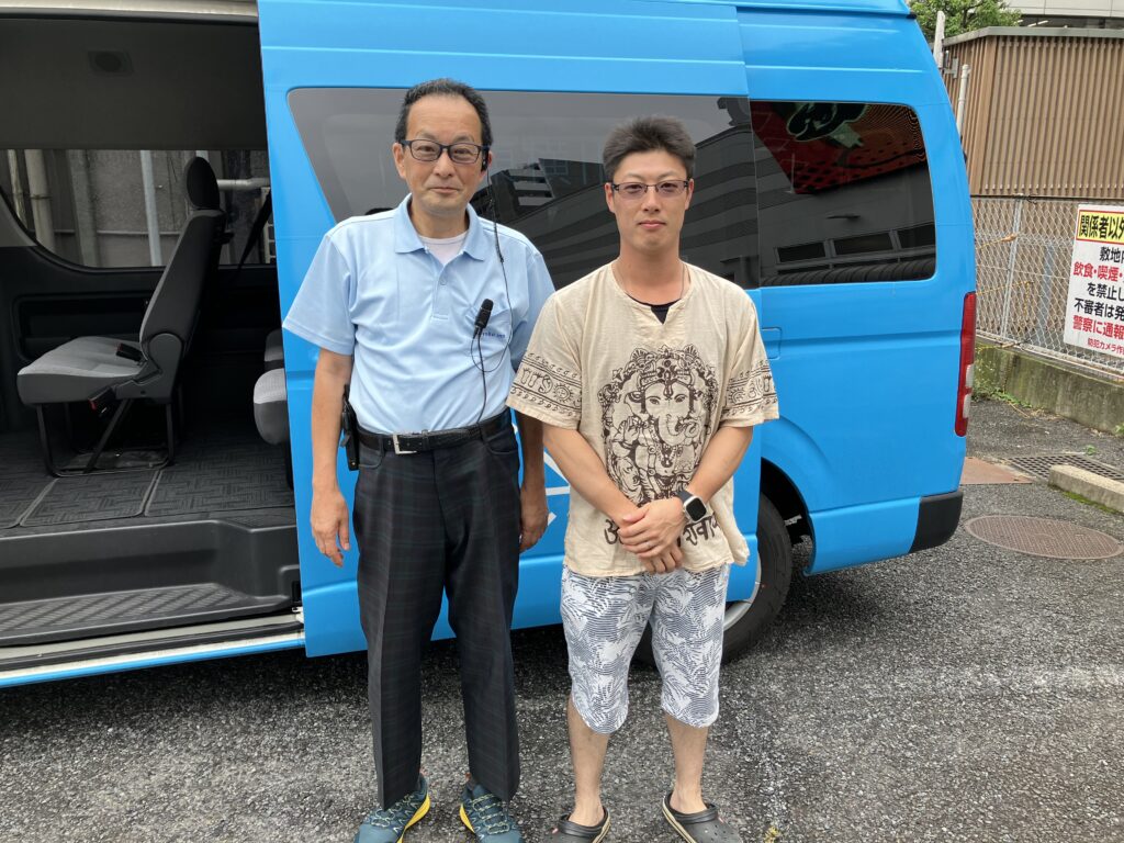 高橋さんとツーショット　都会・田舎アキラ美味いもん放浪記