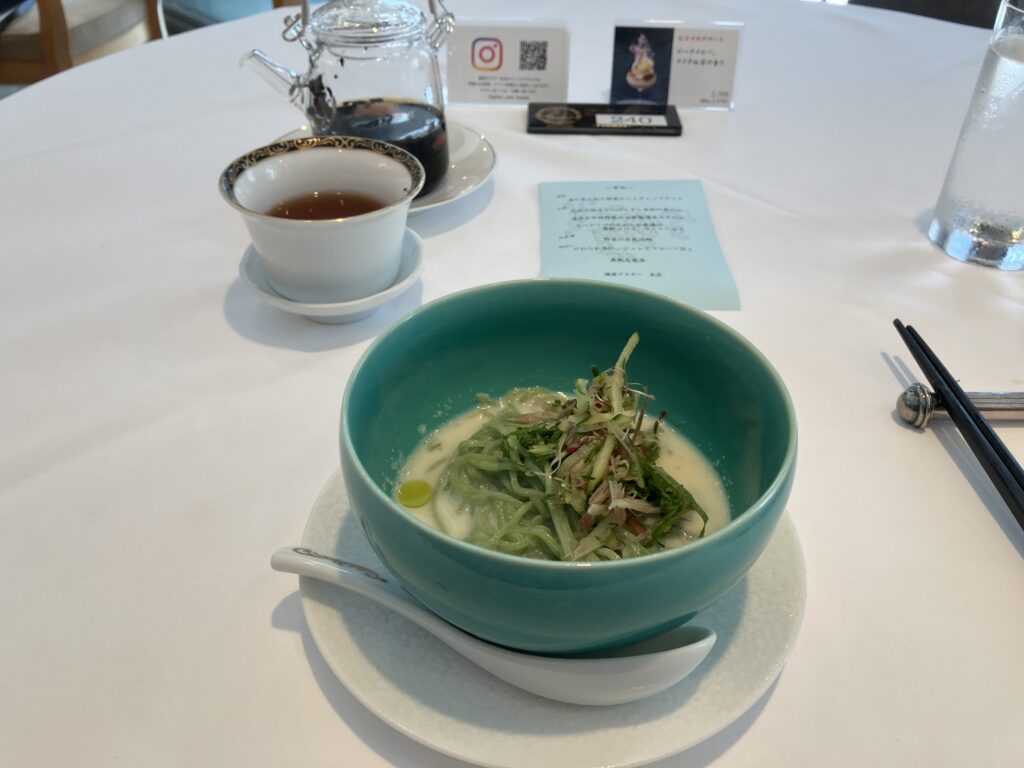 豆乳冷麺　都会・田舎アキラ美味いもん放浪記