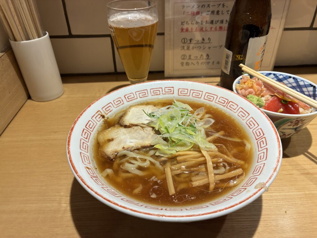 新橋喜多方ラーメン 都会・田舎アキラ美味いもん放浪記